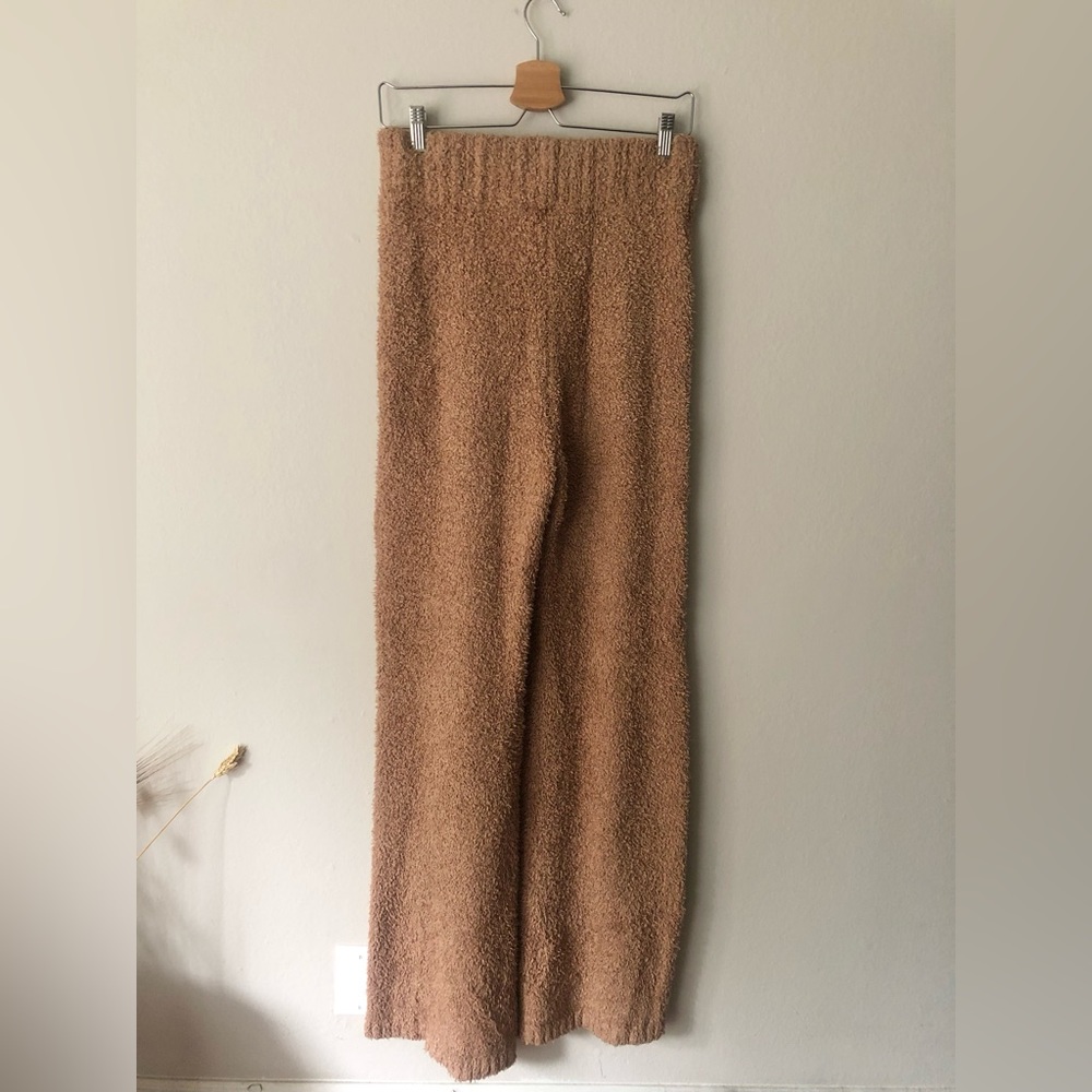 Skims Teddy Cozy Knit Lounge Pants in Camel S/M - Picture 9 of 9